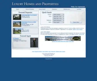Luxuryhomesandproperties.com(Luxury Homes and Properties) Screenshot