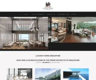 Luxuryhomesg.com(High End Luxury Condo Singapore) Screenshot