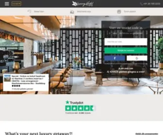 Luxuryhotelcompany.com(De nummer 1 in luxe arrangementen van 4) Screenshot