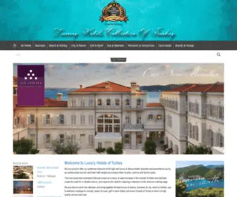 Luxuryhotelsofturkey.com(Luxury Hotels Collection Of Turkey) Screenshot