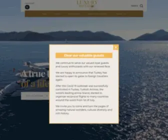 Luxuryistanbul.com(Premium Class Services by Luxury Istanbul) Screenshot