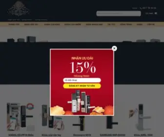 Luxurykeyman.vn(Khóa Cửa Thông Minh Giá Rẻ Tại Hà Nội) Screenshot