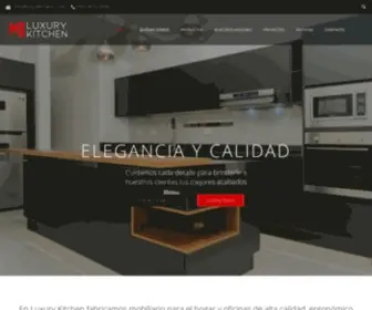 Luxurykitchencr.com(Su cocina) Screenshot