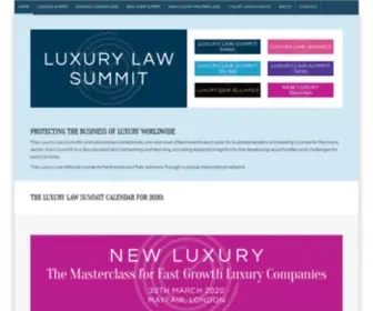 Luxurylawsummit.com(LUXURY LAW SUMMIT) Screenshot