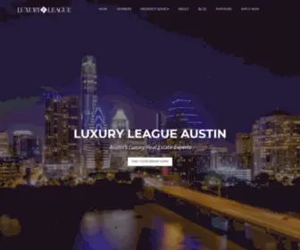 Luxuryleague.com(Luxury League) Screenshot