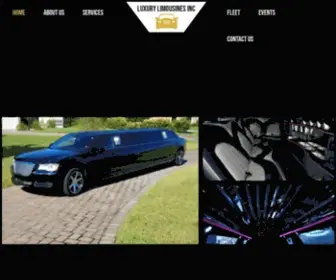 Luxurylimos.net(Luxury Limousines) Screenshot