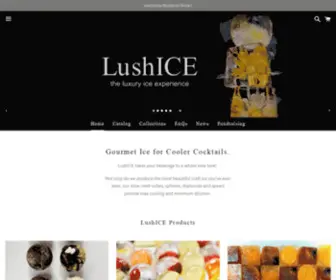 Luxurylushice.com(LushICE) Screenshot