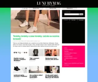 Luxurymag.sk(Módne) Screenshot