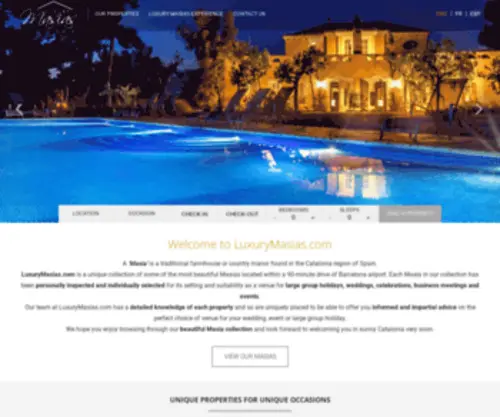 Luxurymasias.com(Luxurymasias) Screenshot