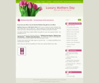 Luxurymothersday.co.uk(Mothers Day Gifts) Screenshot
