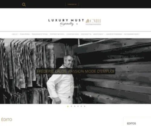 Luxurymust.com(Luxury Must Hospitality) Screenshot