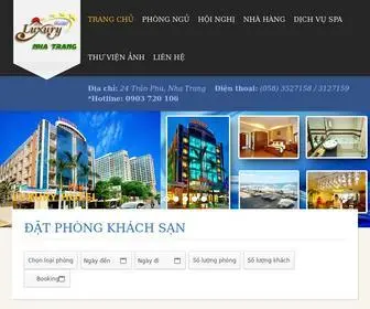 Luxurynhatrang.com.vn(Khách sạn Luxury Nha Trang) Screenshot