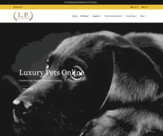 Luxurypetsonlineco.com(Luxury Pets Online) Screenshot