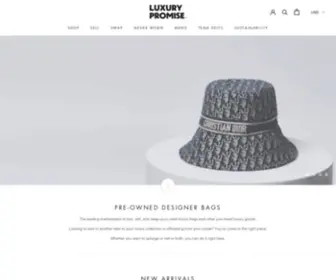 Luxurypromise.com(Buy & Sell Pre Owned Designer Bags Online) Screenshot