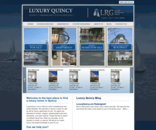 LuxuryQuincy.com(Luxury Quincy) Screenshot