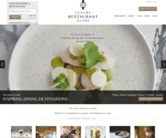 Luxuryrestaurantguide.com(The Luxury Restaurant Guide) Screenshot