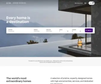 Luxuryretreats.com(Luxury Villa Rentals & Vacation Rentals) Screenshot