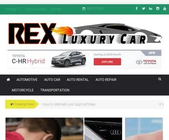 Luxuryrex.us(Rex Luxury Car) Screenshot