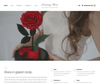 Luxuryrose.nl(Houdbare Roos In Glazen Stolp) Screenshot