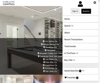 Luxurysiliconvalleyliving.com(Silicon Valley Real Estate) Screenshot