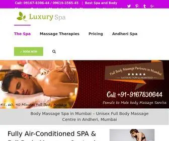Luxuryspa.net.in(Body Massage Spa) Screenshot