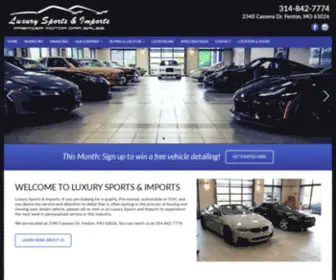 Luxurysportsandimports.com(Quality Used Cars St) Screenshot