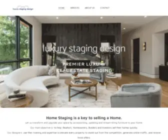 Luxurystagingdesign.com(LUXURY STAGING DESIGN) Screenshot