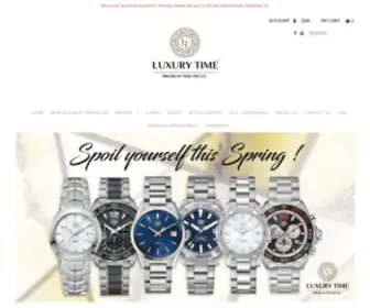Luxurytime.co.za(Luxury Watches) Screenshot