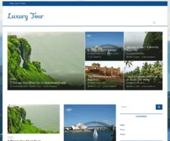 Luxurytoursindia.net(Luxury Tours India) Screenshot