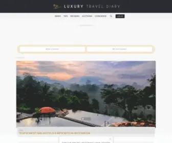 Luxurytraveldiary.com(Luxury Concierge) Screenshot