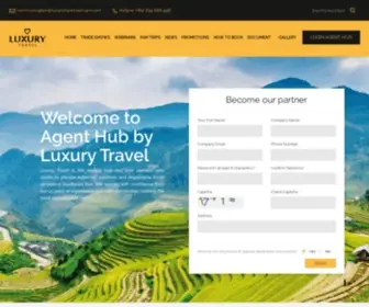 Luxurytravels.asia(Luxury Travel) Screenshot