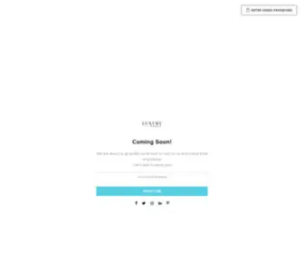 Luxuryvault.co.uk(Luxury Vault UK) Screenshot