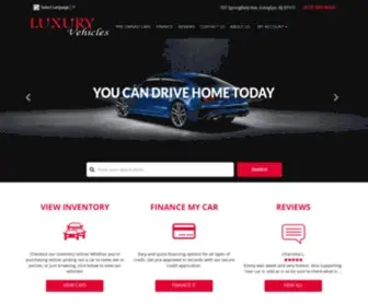 Luxuryvehiclesnj.com(Luxury Vehicles NJ) Screenshot