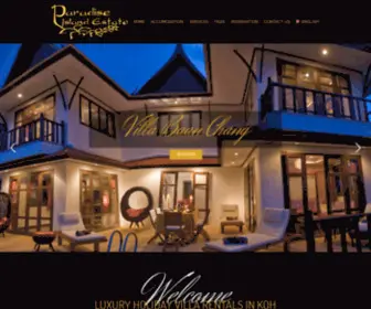 Luxuryvillarentalskohsamui.com(Paradise Island Estate Koh Samui) Screenshot