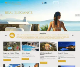 Luxuryvillasincorfu.com(Luxury VIllas in Corfu by All Ways Travel) Screenshot