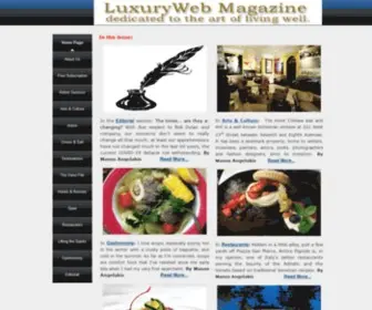 Luxuryweb.com(Luxuryweb) Screenshot