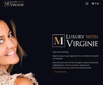 Luxurywithvirginie.com(Your brand ambassador in Dubai) Screenshot