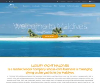 Luxuryyachtmaldives.com(Diving Holidays Maldives) Screenshot
