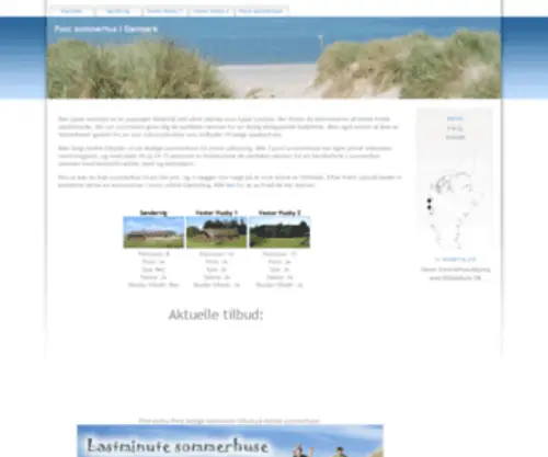 Luxuspoolhus.dk(Pool sommerhus i Danmark) Screenshot