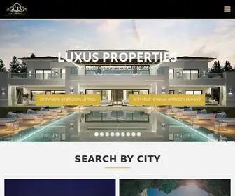 Luxusproperties.gr(Luxus Properties Real Estate) Screenshot