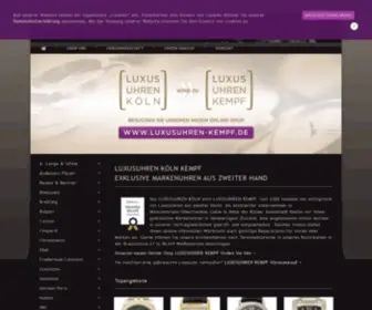 Luxusuhren-Koeln.de(Luxusuhren Köln ) Screenshot
