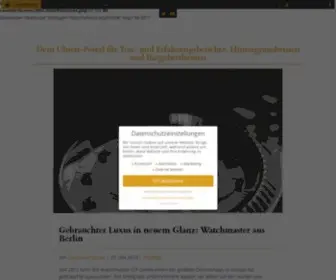 Luxusuhren-Test.de(Das Portal für Empfehlungen) Screenshot