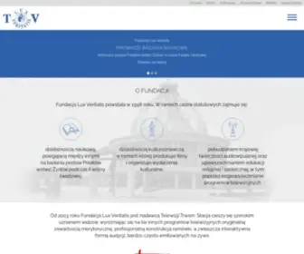 Luxveritatis.pl(Fundacja Lux Veritatis powstała w 1998 roku. Do jej celów statutowych należy) Screenshot