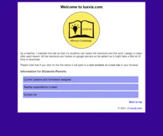 Luxvis.com(luxvis) Screenshot