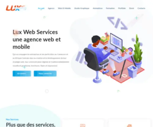 Luxwebservices.net(Luxwebservices) Screenshot