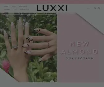 Luxxinails.com(Ultra Trendy Reusable Press) Screenshot