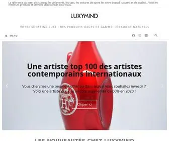 Luxymind.fr(La référence du luxe) Screenshot