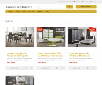 Luzanofurniture.com(Luzano furniture) Screenshot