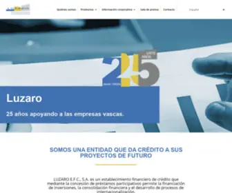 Luzaro.es(Préstamos participativos) Screenshot