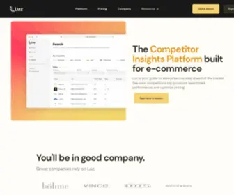 Luzdata.com(Luz Data) Screenshot